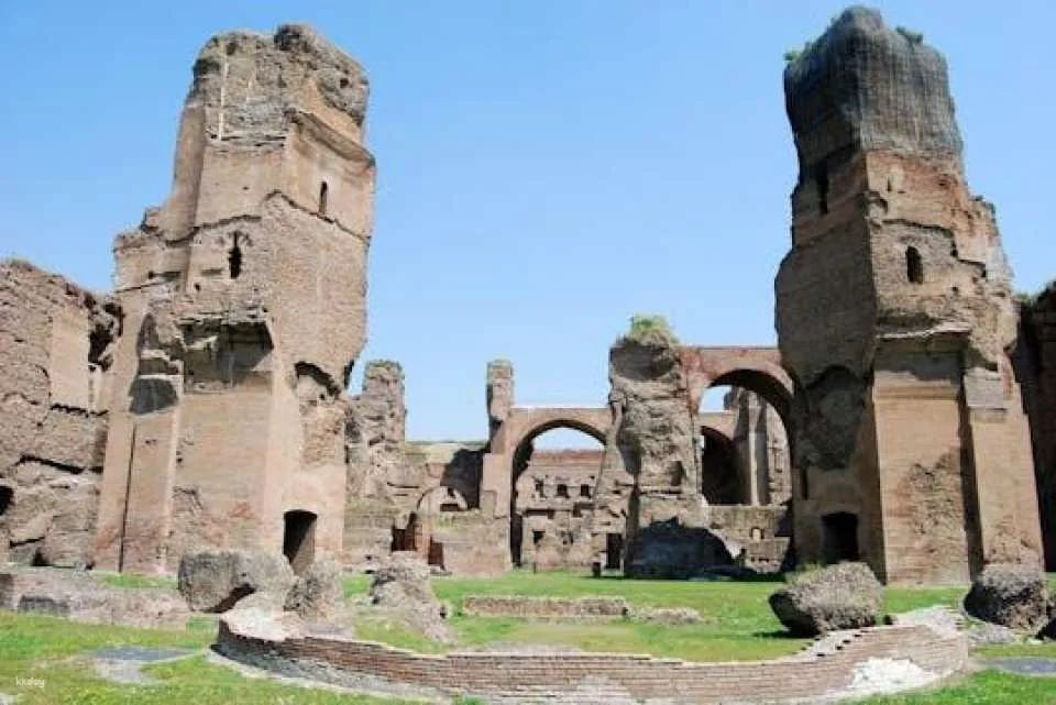 Ticket to Ancient Baths of Caracalla with an audio guide