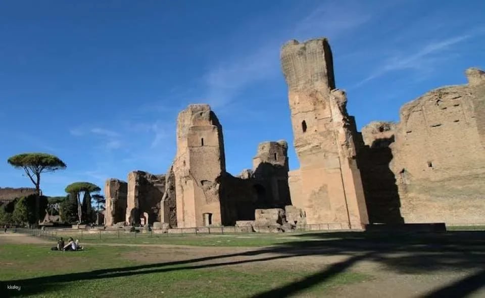 Ticket to Ancient Baths of Caracalla with an audio guide