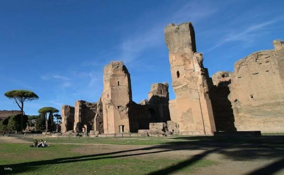 Ticket to Ancient Baths of Caracalla with an audio guide