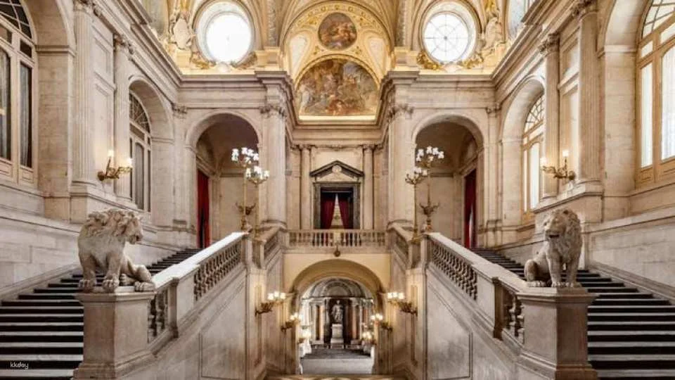 Guided tour of the Royal Palace of Madrid