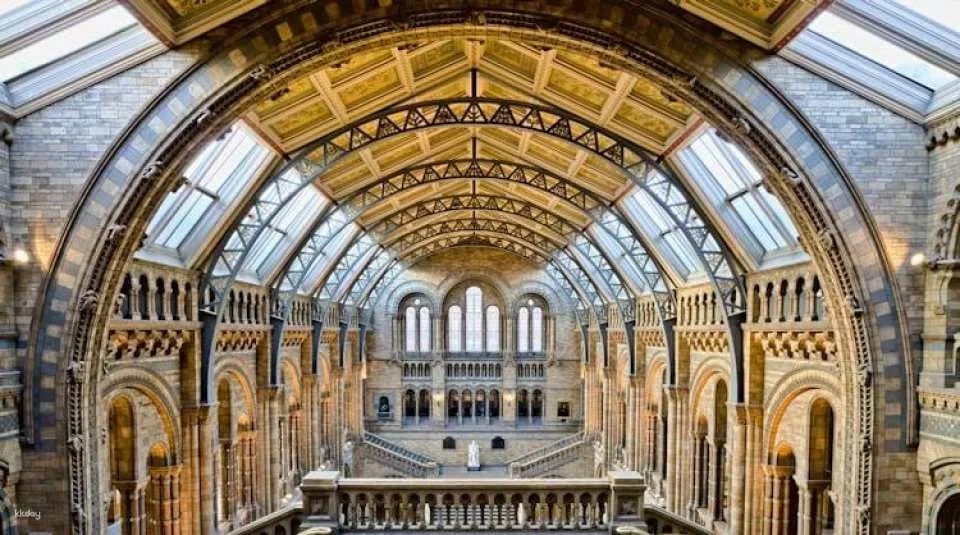 London Natural History Museum reserved entry and audio tour
