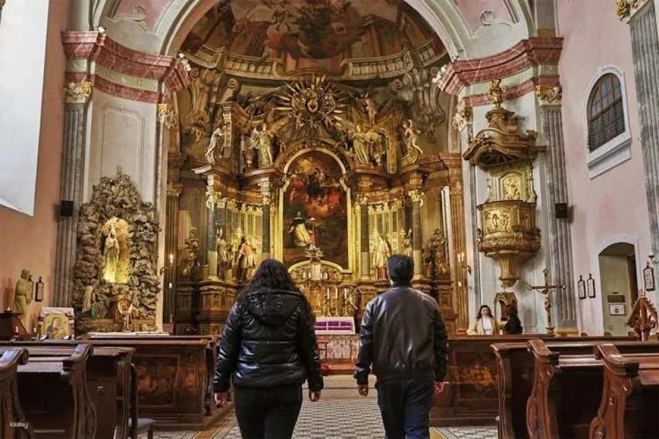 Entrance ticket for St. Michael's Church organ concert in Budapest