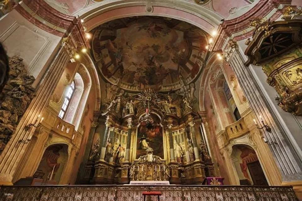 Entrance ticket for St. Michael's Church organ concert in Budapest