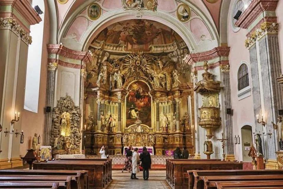 Entrance ticket for St. Michael's Church organ concert in Budapest