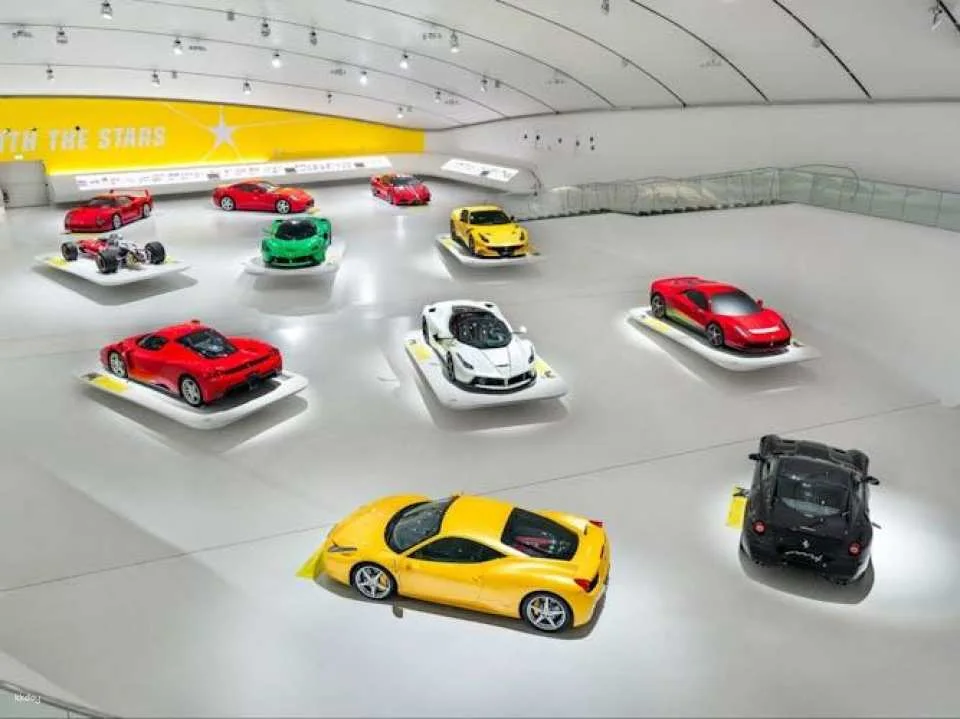 Maranello and Modena Ferrari Museums combo entrance tickets