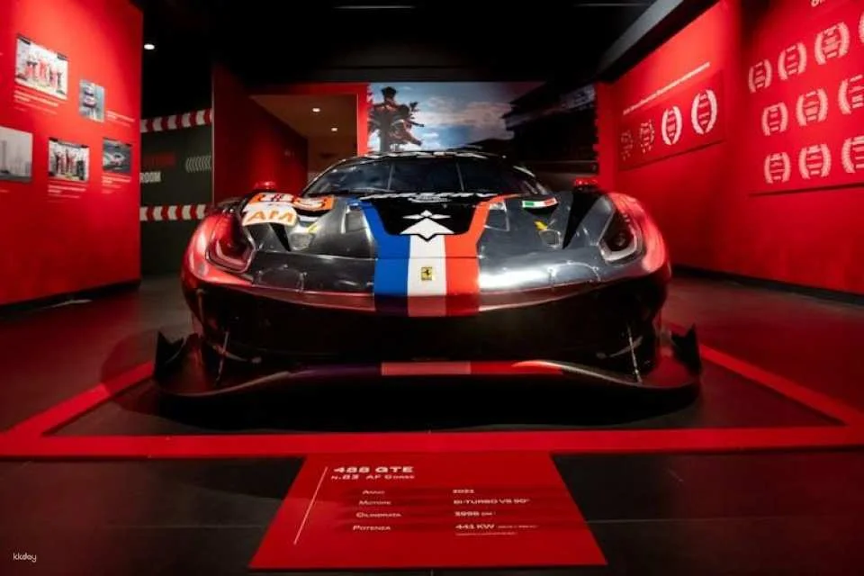 Maranello and Modena Ferrari Museums combo entrance tickets