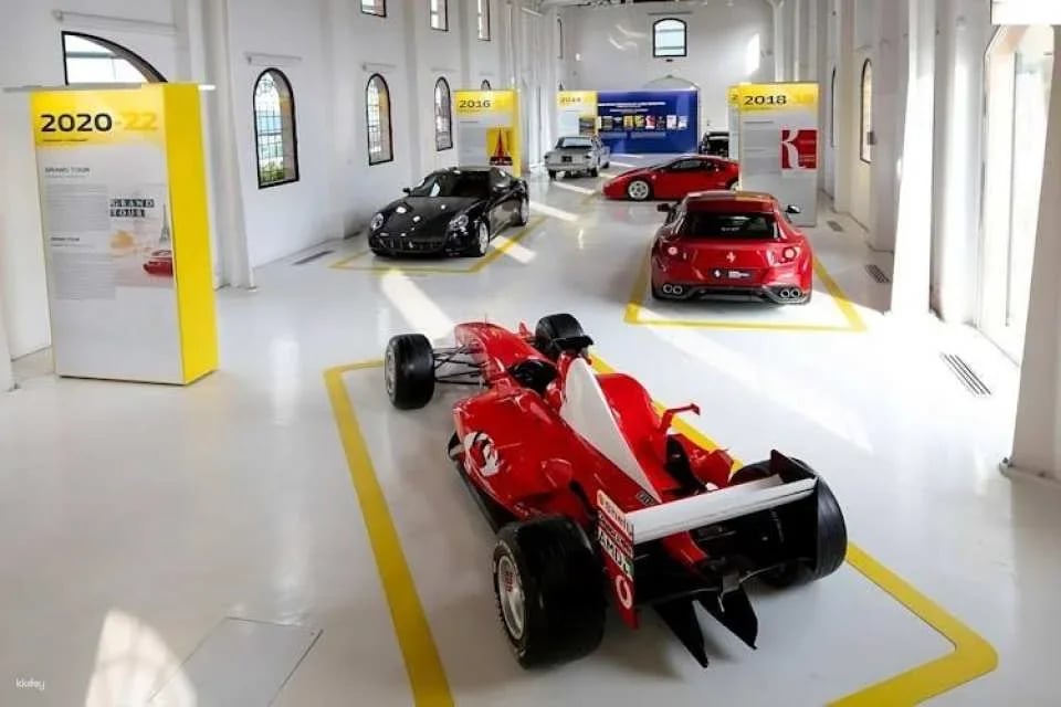 Maranello and Modena Ferrari Museums combo entrance tickets