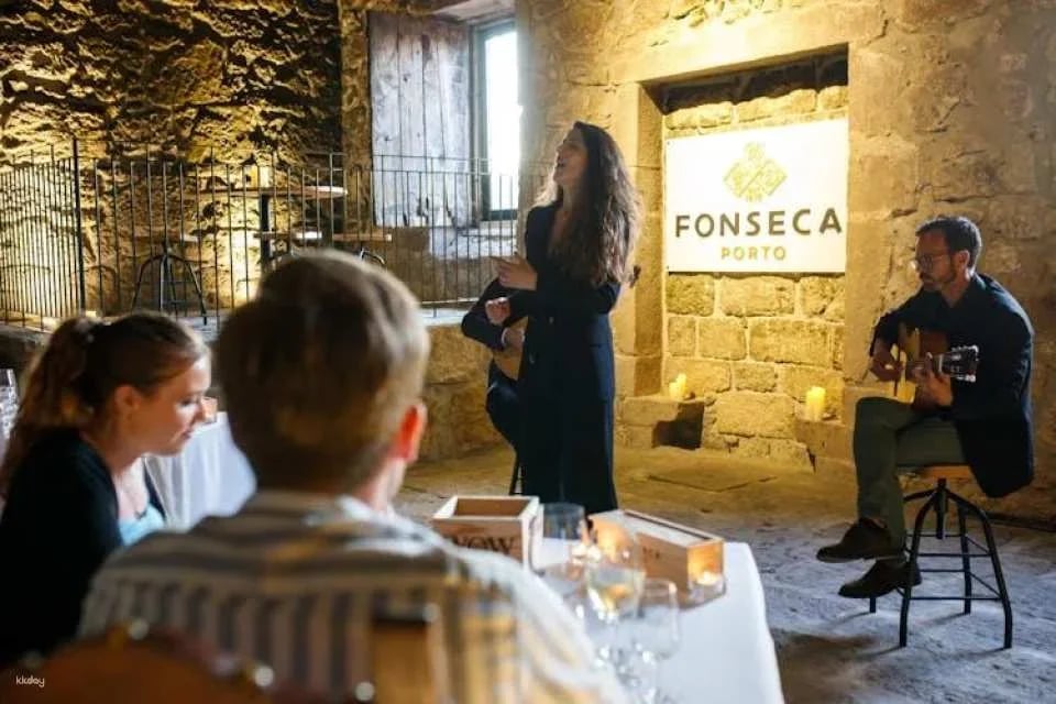 Port Wine Cellar Tour, Tasting and Fado Show at Fonseca