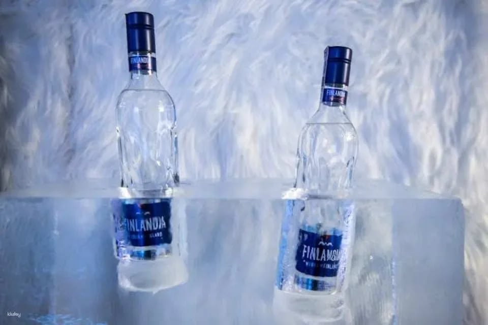 Gdańsk ice bar experience with cocktails and games