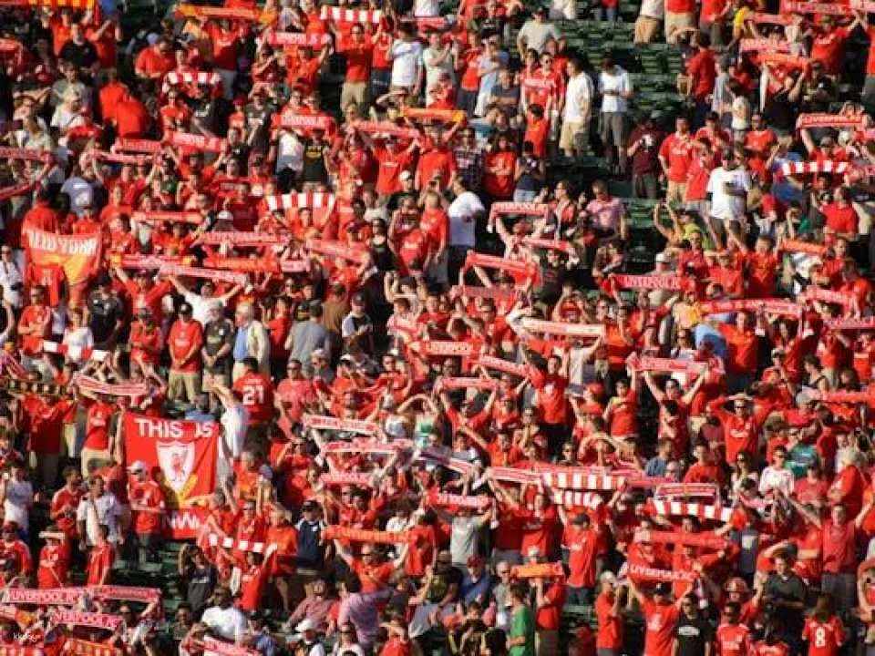Liverpool FC football game at Anfield (612225)