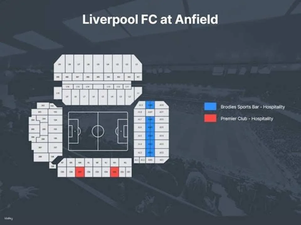 Liverpool FC football game at Anfield