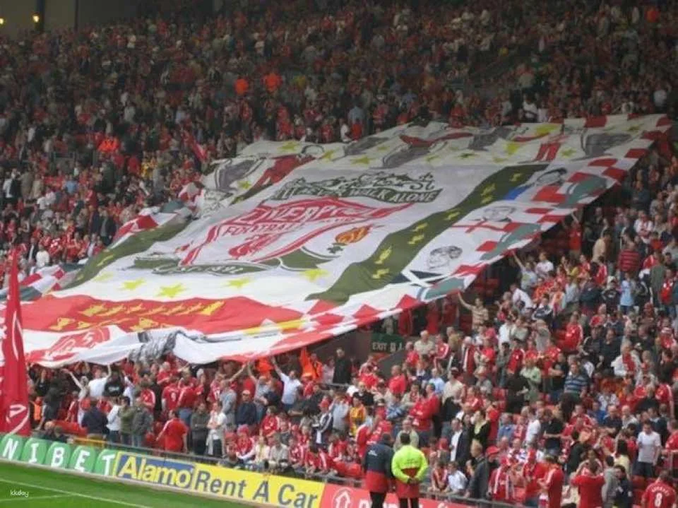 Liverpool FC football game at Anfield