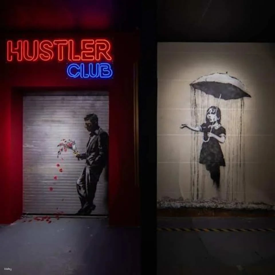 Entrance tickets to Banksy Museum in Amsterdam