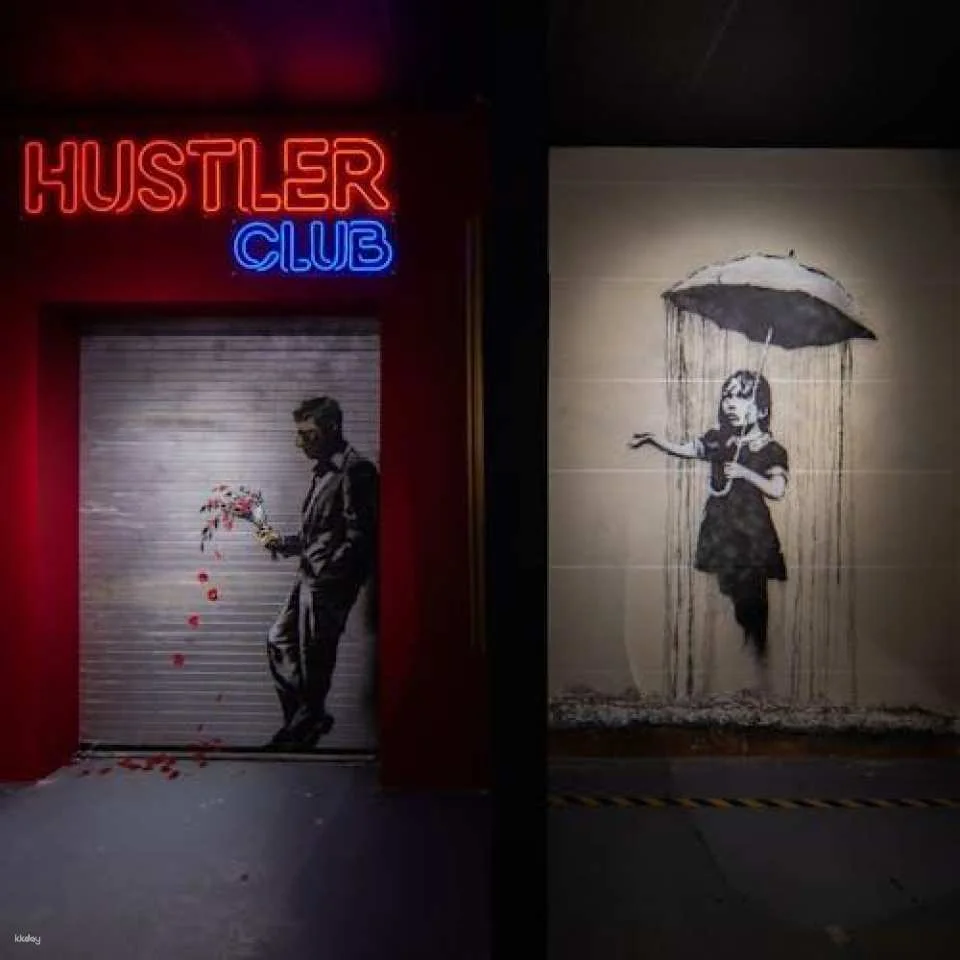 Entrance tickets to Banksy Museum in Amsterdam