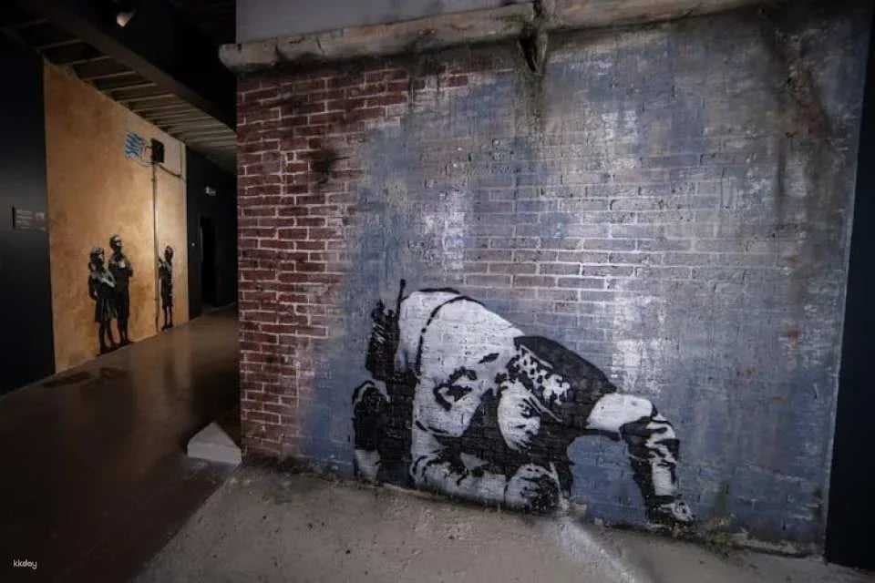 Entrance tickets to Banksy Museum in Amsterdam