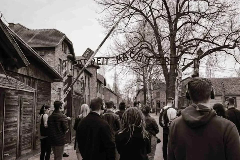 Auschwitz and Birkenau self-guided tour with transfer from Krakow