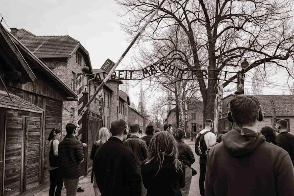 Auschwitz and Birkenau self-guided tour with transfer from Krakow