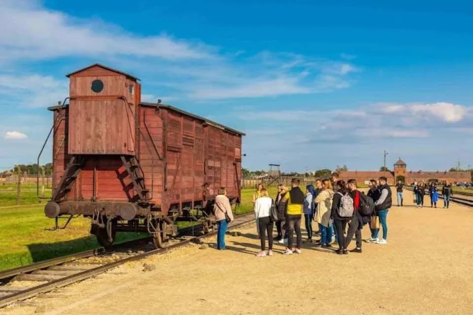 Auschwitz and Birkenau self-guided tour with transfer from Krakow
