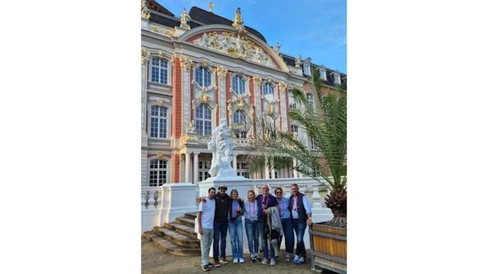 Guided tour with wine tasting in Trier's historic centre in German
