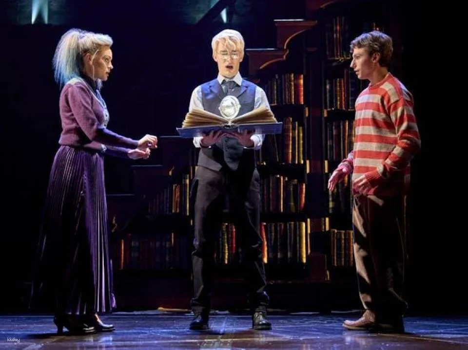 Harry Potter and the cursed child, entry ticket for the Palace Theatre