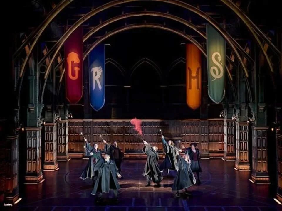 Harry Potter and the cursed child, entry ticket for the Palace Theatre