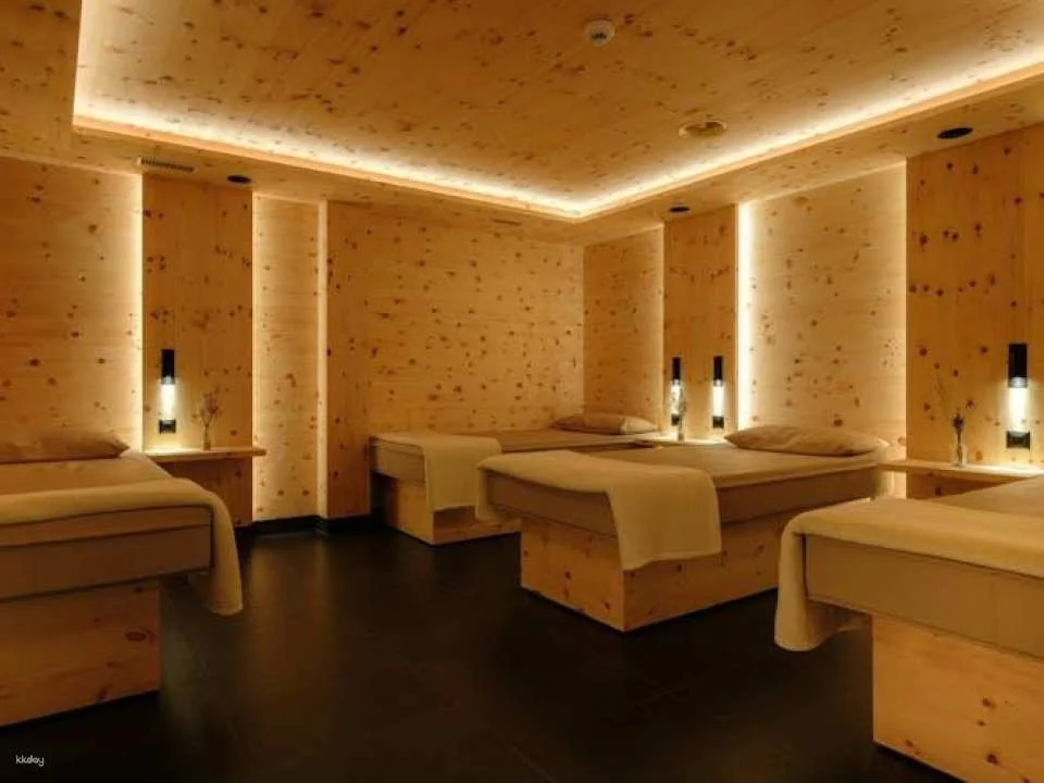 Alpine spa experience with Matterhorn views