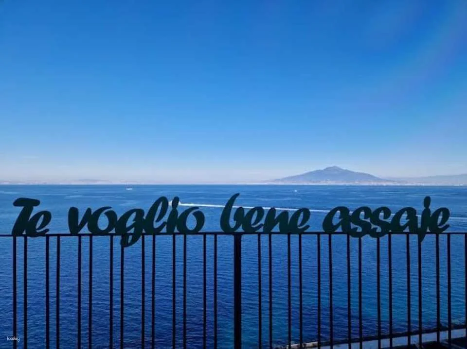 Sorrento and Pompeii day tour from Naples with Positano panorama