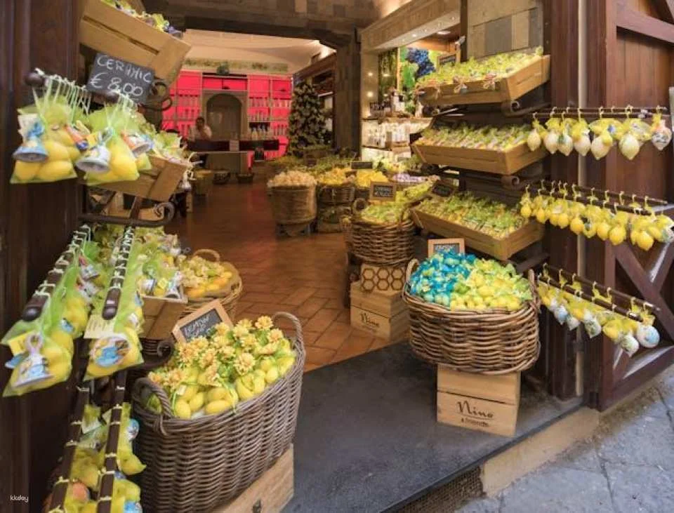 Sorrento and Pompeii day tour from Naples with Positano panorama