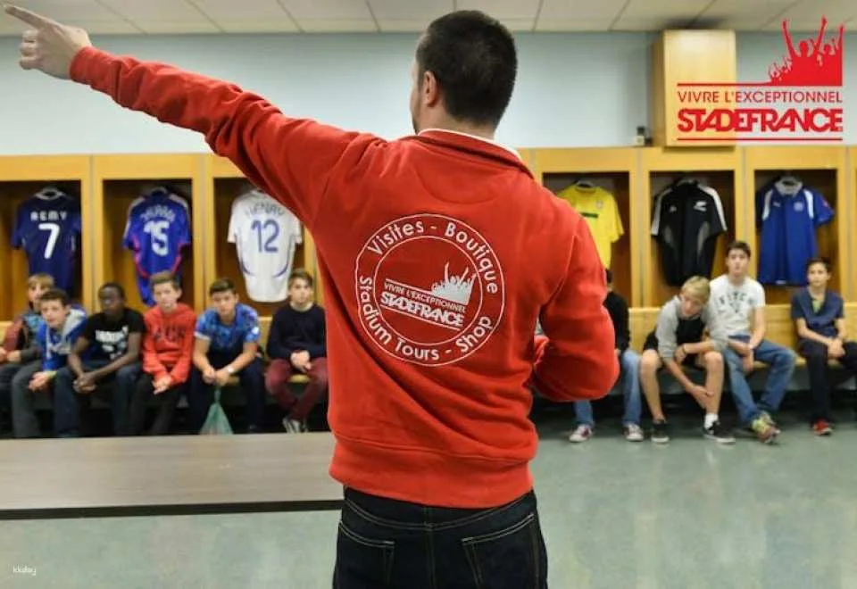 Guided visit behind the scenes of Stade de France
