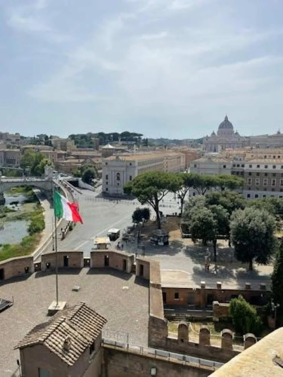 Passetto, Castel Sant'Angelo, Vatican and Sistine Chapel access