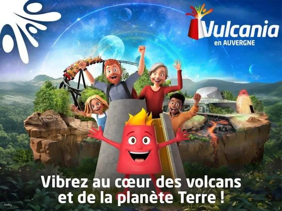 Vulcania Theme Park Entrance Ticket