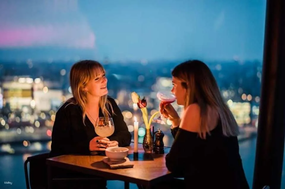 A'dam Lookout entrance ticket with lunch or dinner at Madam restaurant