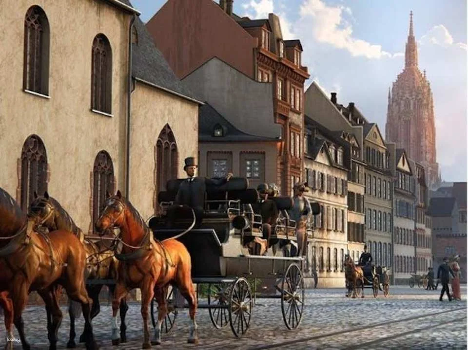 Ticket for a 19th-Century Frankfurt VR Journey in German