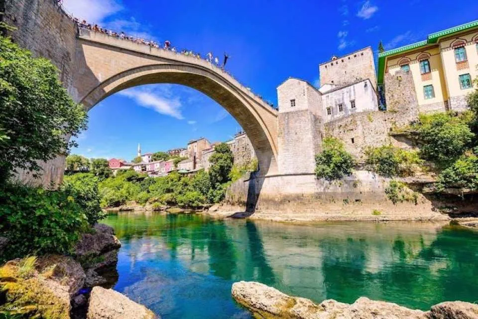 Private tour from Dubrovnik to Ston, Mostar and Kravice Waterfalls