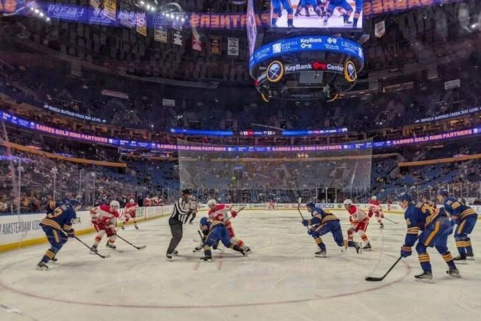 Buffalo Sabres Ice Hockey Game at KeyBank Center Arena