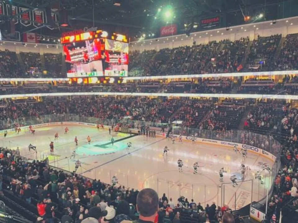 Anaheim Ducks ice hockey game ticket at Honda Center