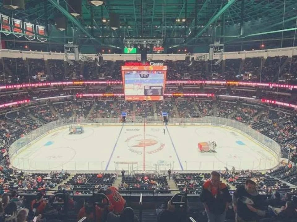 Anaheim Ducks ice hockey game ticket at Honda Center