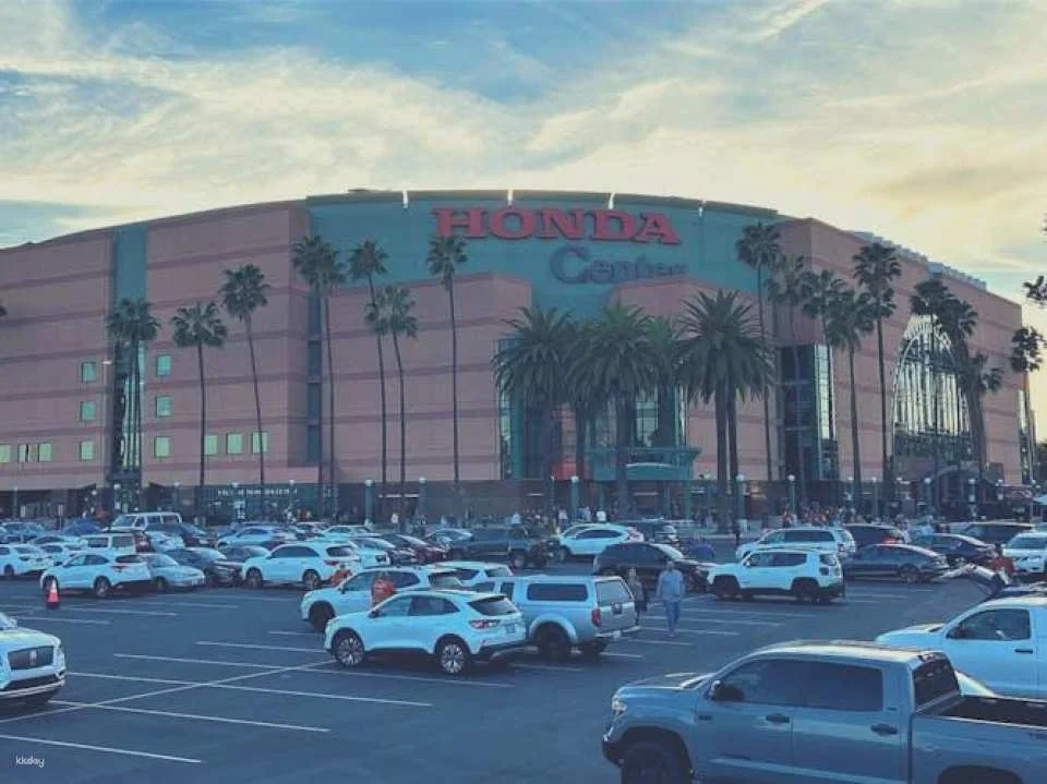 Anaheim Ducks ice hockey game ticket at Honda Center