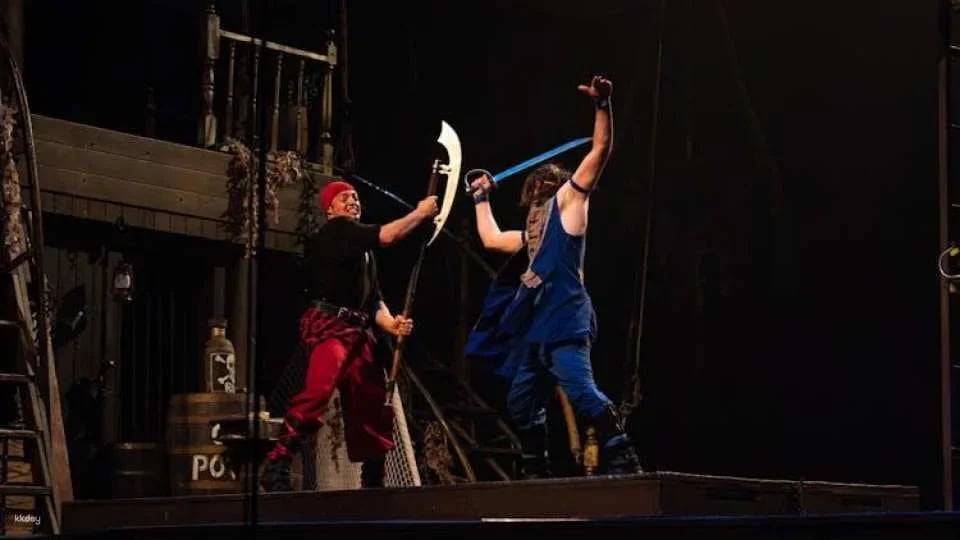 Pirates dinner adventure show in Orlando deluxe package