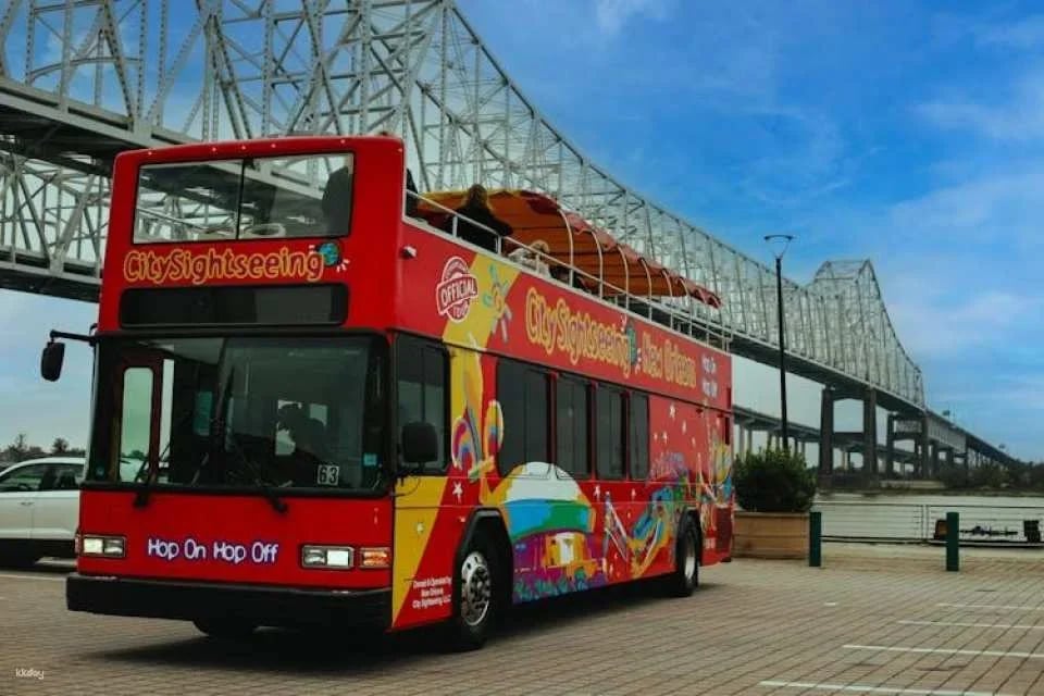 New Orleans 3-Day 3-Tour Hop-On Hop-Off Package