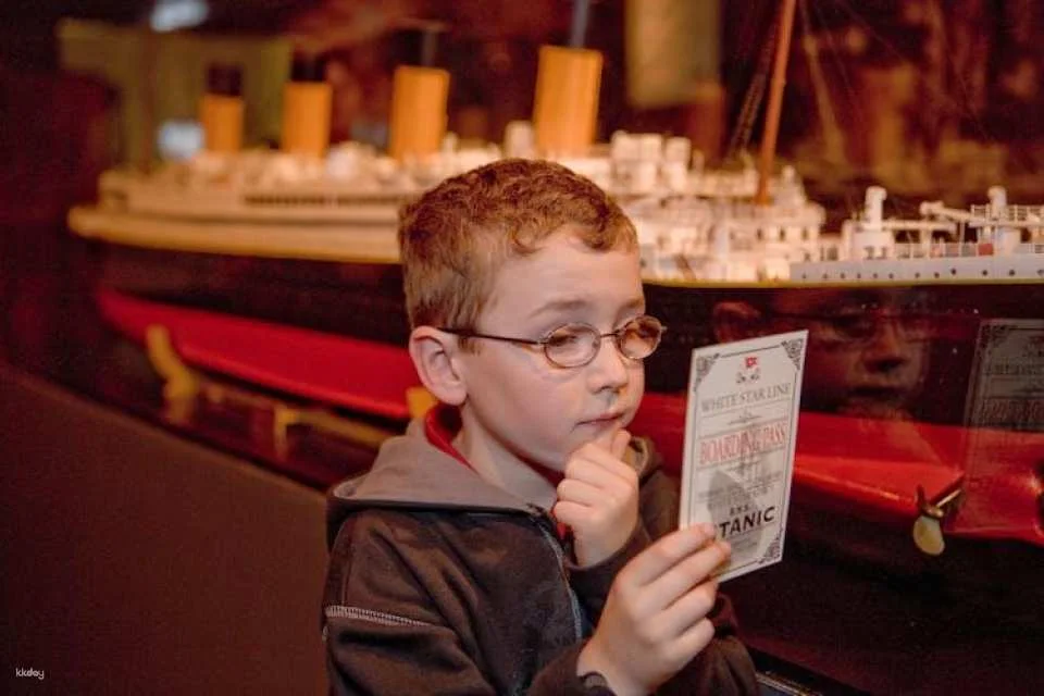 Tickets to Titanic The Artifact Exhibition