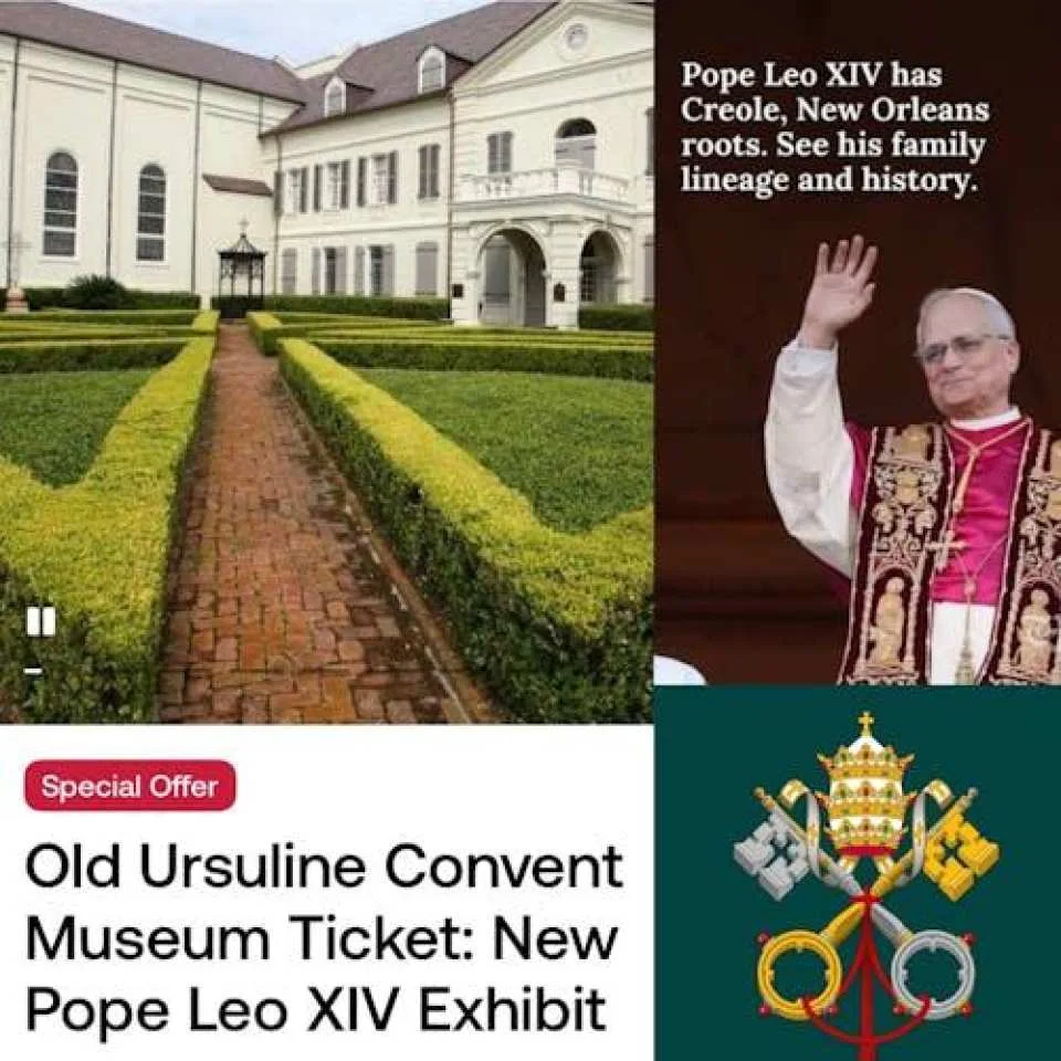 Old Ursuline Convent Museum entrance ticket