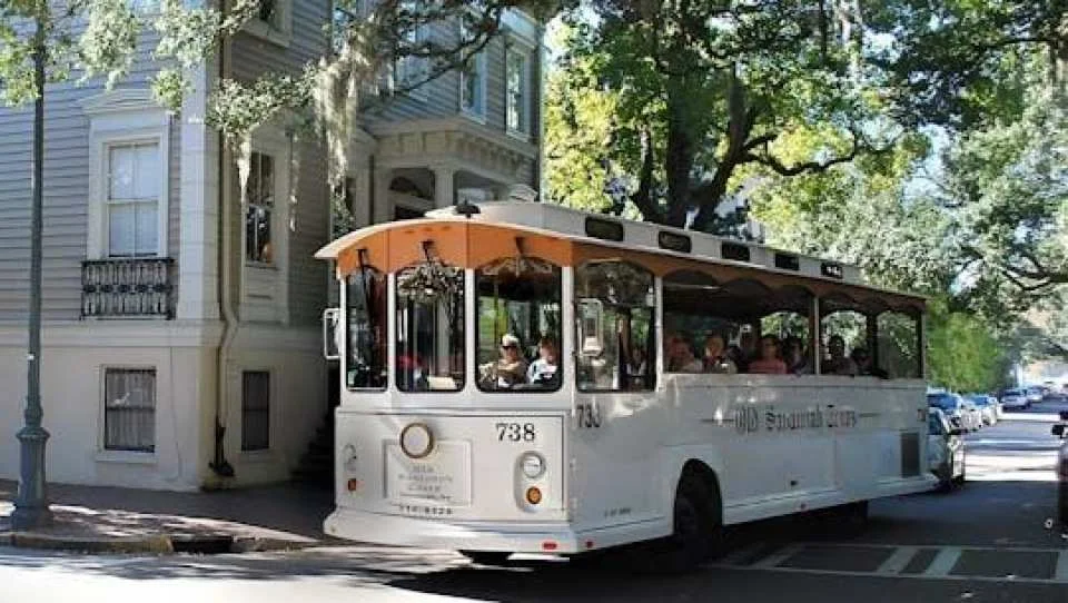 Old Savannah Historic Overview Tour by Open-Air Trolley