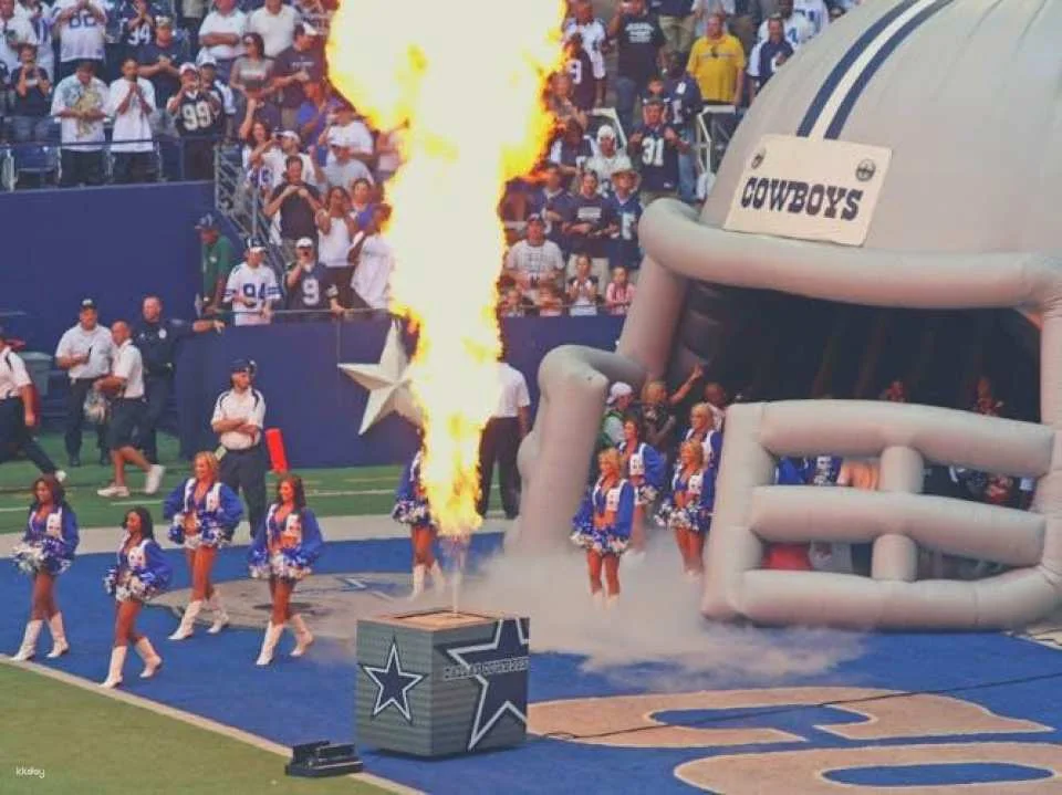 Dallas Cowboys football game ticket at AT&T Stadium