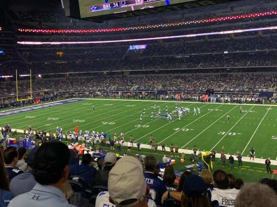 Dallas Cowboys football game ticket at AT&T Stadium