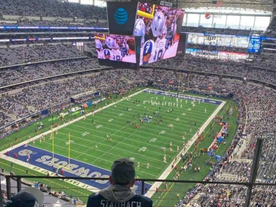 Dallas Cowboys football game ticket at AT&T Stadium