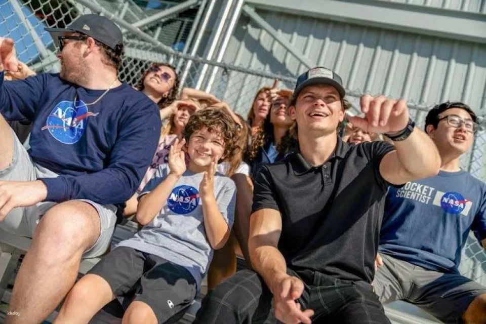 Admission to the Kennedy Space Centre for adults at the children’s rate, including add ons