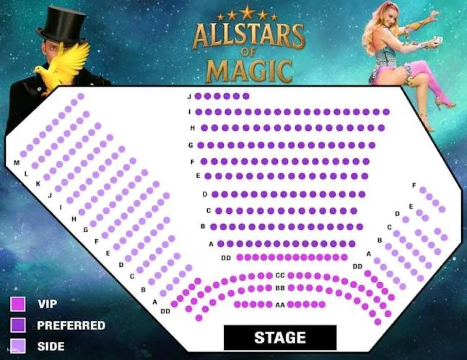 Allstars Of Magic at Planet Hollywood Resort and Casino