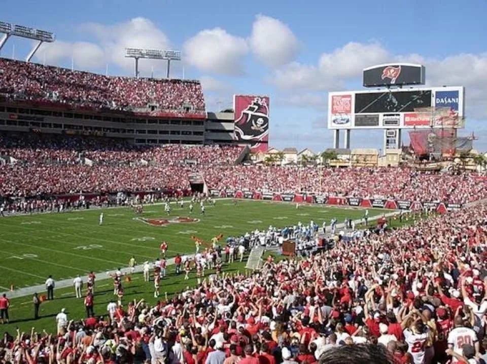 Tampa Bay Buccaneers Football Game at Raymond James Stadium