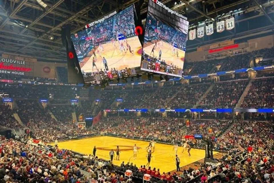 Cleveland Cavaliers Basketball Game at Rocket Mortgage Fieldhouse